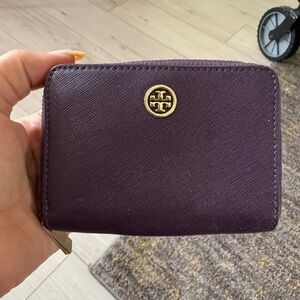 Tory Burch Purple Wallet